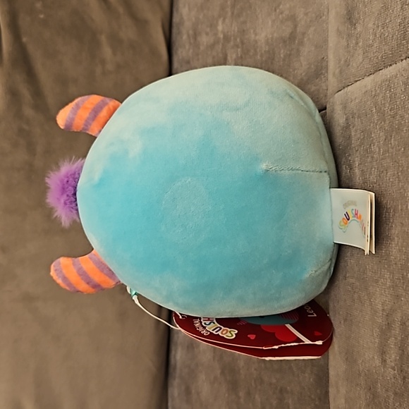 1/$6 or 2/$10 NWT 5 in. LEON the MONSTER Heart Eye V-Day 2023 Squishmallows - Picture 3 of 11